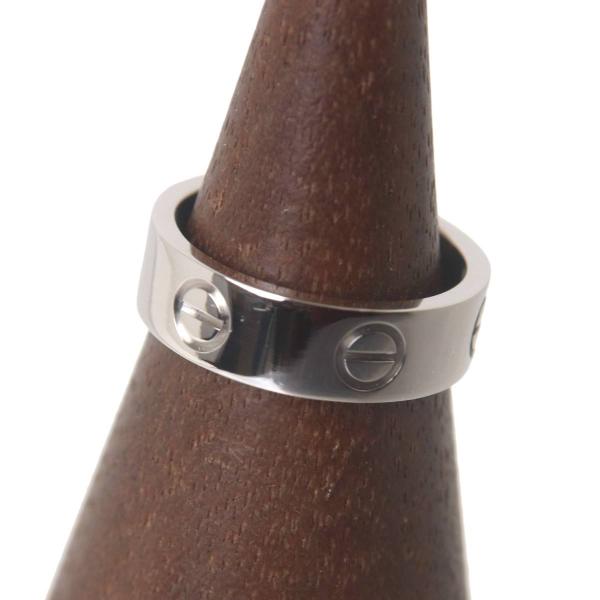 Cartier カルティエ ラブリング 指輪 K18WG 18金ホワイトゴールド #50 約9.5号...