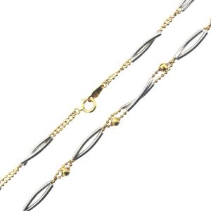 プラチナ850 ツイストチェーン ネックレス 約40cm ツイスト チェーンネックレス 40cm Pt850 GENJ : グリーバー