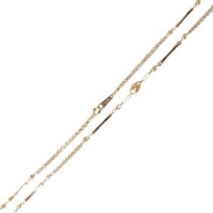 POLA ポーラ 切子チェーンネックレス K18PG 中古 プレラブド