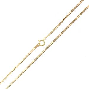 K18 18金 ゴールド 2面 喜平 シングル ネックレス チェーン 50cm 5.1g