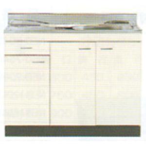 ニッサンハロー 流し台 C-Type 小型ゴミ収納器付 間口1000mm 奥行460mm 高さ800...