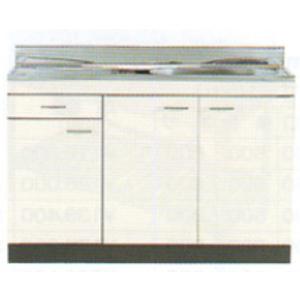 ニッサンハロー 流し台 C-Type 小型ゴミ収納器付 間口1200mm 奥行460mm 高さ800...