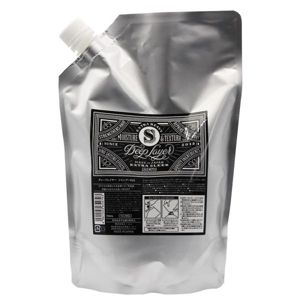 b-ex ディープレイヤー シャンプーExS 750mLリフィル ビーエックス