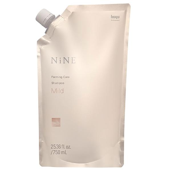 ホーユー ナイン ファーミングケア シャンプー 750mL 詰め替え用 リフィル 頭皮 クレンジング...