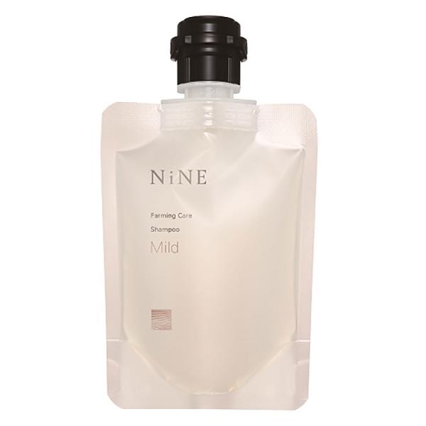 ホーユー ナイン ファーミングケア シャンプー ミニパウチ 90mL 頭皮 クレンジング ツヤ 髪 ...