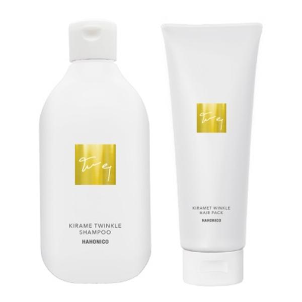 ハホニコ キラメトゥインクル シャンプー &amp; ヘアパック セット 300mL+240g トリートメン...