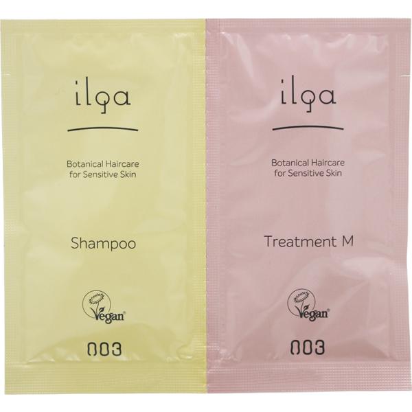 ナンバースリー イルガ 薬用シャンプー＆トリートメント M / 10mL+10gサシェ （メール便 ...
