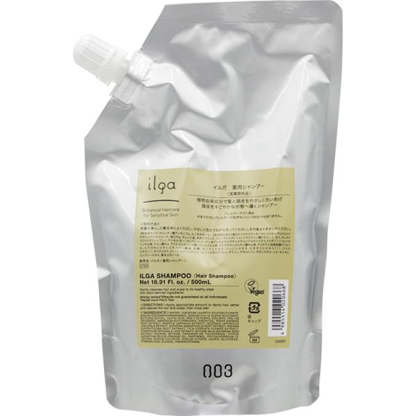 ナンバースリー イルガ 薬用シャンプー / 500mLリフィル