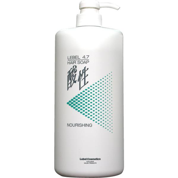 ルベル 4.7 酸性ヘアソープ ナリジング /1200mL