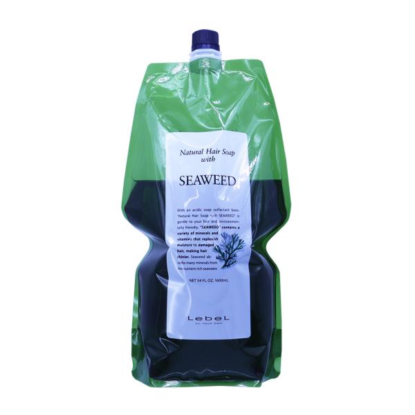 ルベル ナチュラルヘア ソープ ウィズ SW（シーウィード） 1600mLリフィル