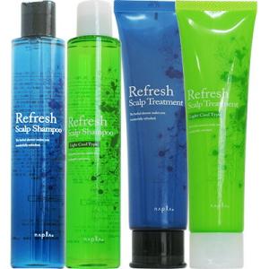 ナプラ リフレッシュスキャルプ シャンプー＆トリートメント 2点セット / 200mL+150g