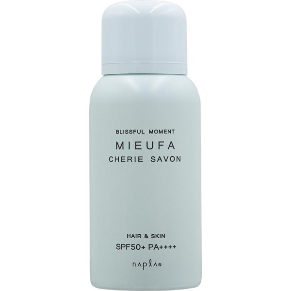 ナプラ ミーファ フレグランス UVスプレー シェリーサボン 80g サン カット スプレー 日焼け...