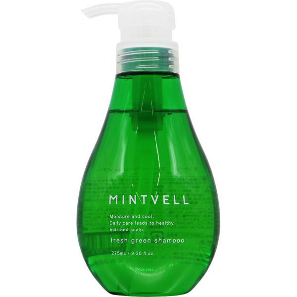 サンコール ミントベル フレッシュグリーンシャンプー 275mL クールシャンプー 2024