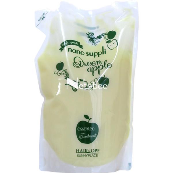 サニープレイス ヘアオペ ナノサプリ エッセンスコンデ トリートメント グリーンアップル  / 80...