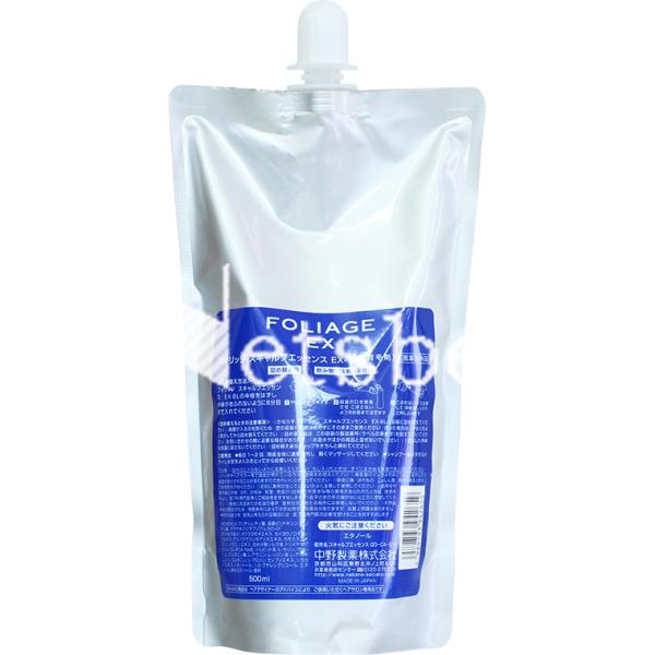 ナカノ フォリッジ スキャルプ エッセンス EX-BL / 500mL詰め替え用