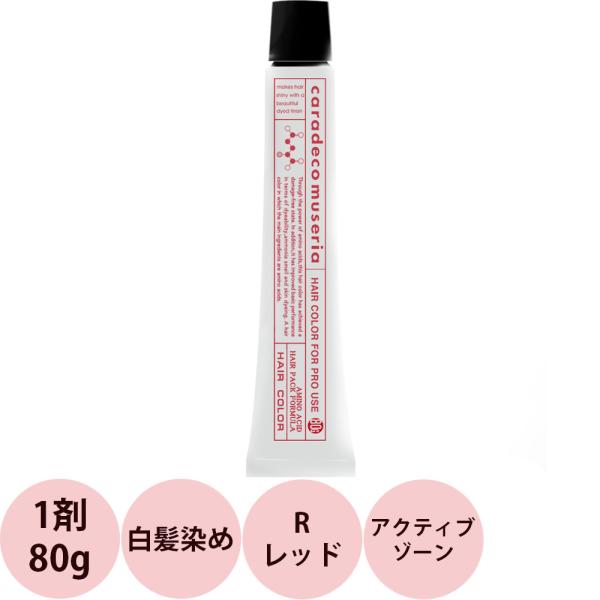 ナカノ キャラデコ パブェ アクティブゾーン R レッド 第1剤 / 80g