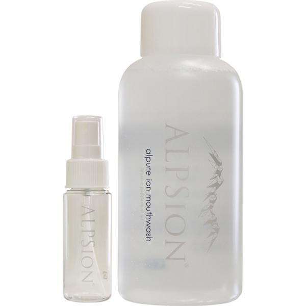 ミスト容器付き アルピジョン アルピュア イオン マウスウォッシュ 洗口液 500mL ミネラルイオ...