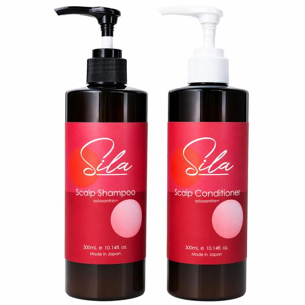 シラ スカルプ シャンプー ＆ コンディショナー セット / 300mL+300mL