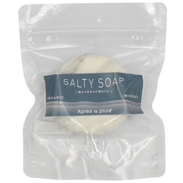 アプレラプリュイ ソルティソープ 114g 石けん 石鹸 固形 スキンケア 全身 顔 サロン専売品 ...