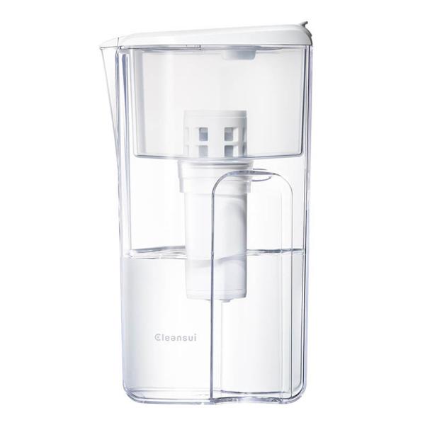クリンスイ ポット型 浄水器 中容量サイズ CP405-WT 1.4L 水道水 塩素除去 カートリッ...
