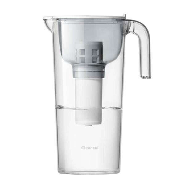 クリンスイ ポット型 浄水器 中容量サイズ CP503-GR 1.1L 水道水 塩素除去 カートリッ...