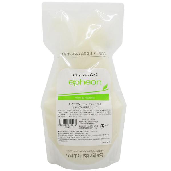 イフェオン エンリッチゲル 500gリフィル 詰め替え 付け替え用 オールインワンジェル 保湿 ゲル...
