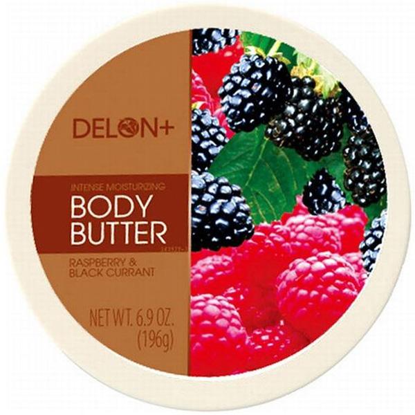 （欠品・入荷日未定）デロン ボディーバター ラズベリー＆ブラックカレント（カシス） / 196g（2...