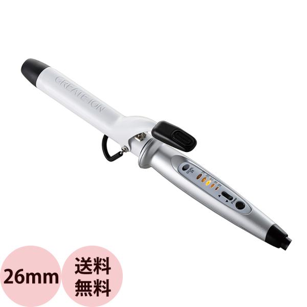 クレイツ イオンカールアイロン 26mm 巻き髪 カールアイロン コテ Create ion J72...