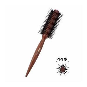 送料無料 サンビー ロールブラシ RC-25 天然木 ヘアブラシ 豚毛 ヘアーブラシ SANBI