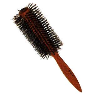 N.B.A.A. エヌビーエーエー ソフト ロールブラシ 55 ヘアブラシ ブロー くせ毛 細い毛 ...