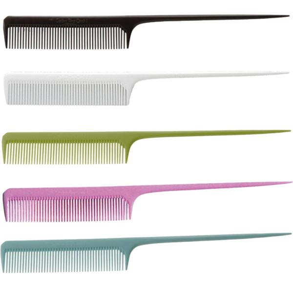 ホンゴ #1 ニューセシボンリングコーム（全5色） 櫛 クシ 美容師 プロ用 サロン業務用 メール便...