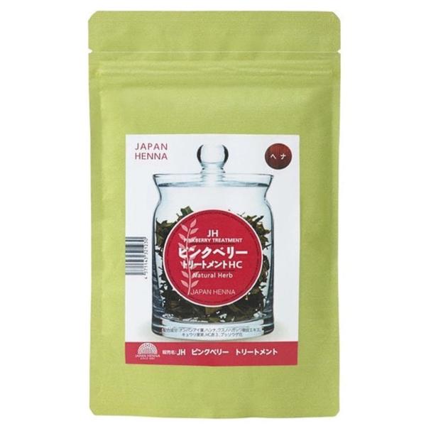 ジャパンヘナ ピンクベリー 科学染料入り 100g ヘナ 白髪染め ノンジアミン HC染料 染毛料 ...