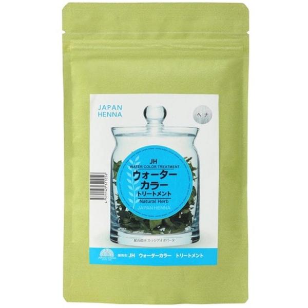 ジャパンヘナ ウォーターカラー 100g ヘナ うすめ剤 頭皮 脂 トリートメント 透明 ヘアカラー...