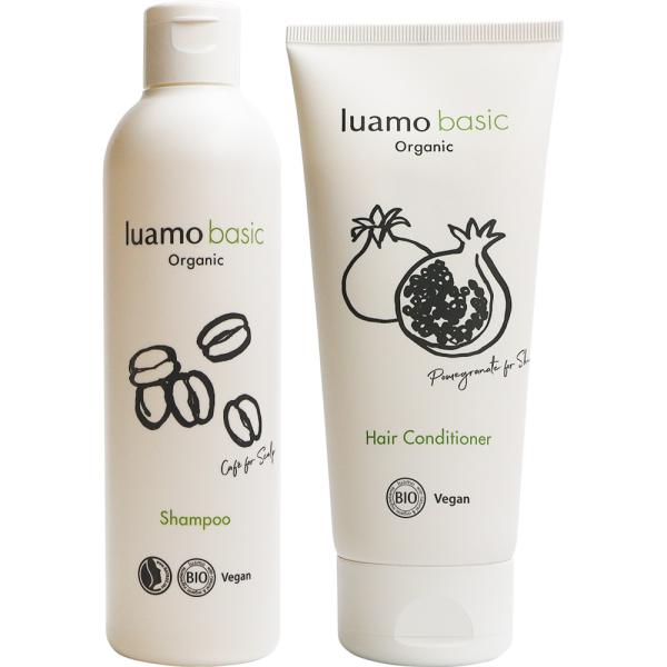 ロゴナ ルアモ ベーシック シャンプー＆ヘアコンディショナー セット 250mL+200mL ヘアケ...