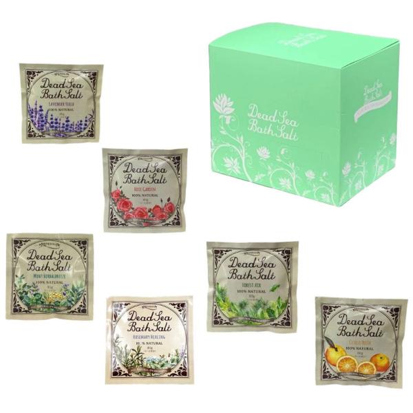 MINERALIA ミネラリア デッドシーバスソルト 天然アロマバラエティセット/ 80g×12個入...