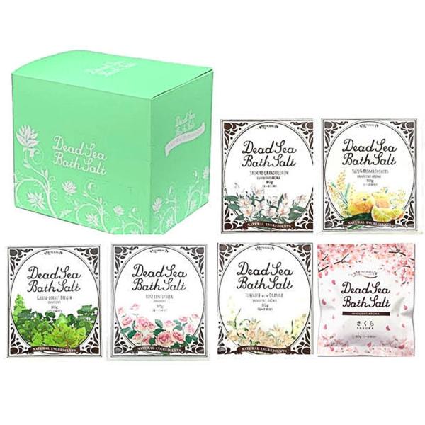 MINERALIA ミネラリア デッドシーバスソルト イノセントバラエティセット 80g×12個入り