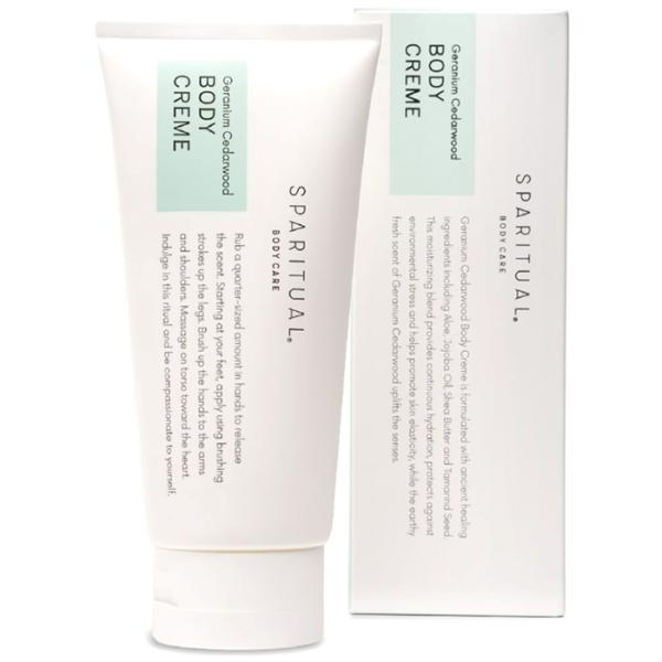 SPARITUAL スパリチュアル ゼラニウムシダーウッド ボディクリーム / 177mL