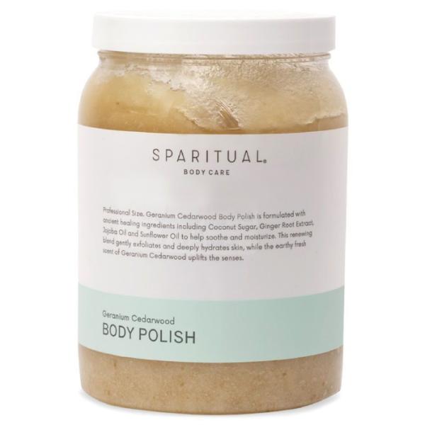 SPARITUAL スパリチュアル ゼラニウムシダーウッド ボディポリッシュ / 1745mL