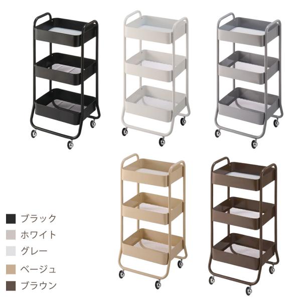 西村製作所 メッシュワゴン（下敷き1枚付） C-580（全5色）