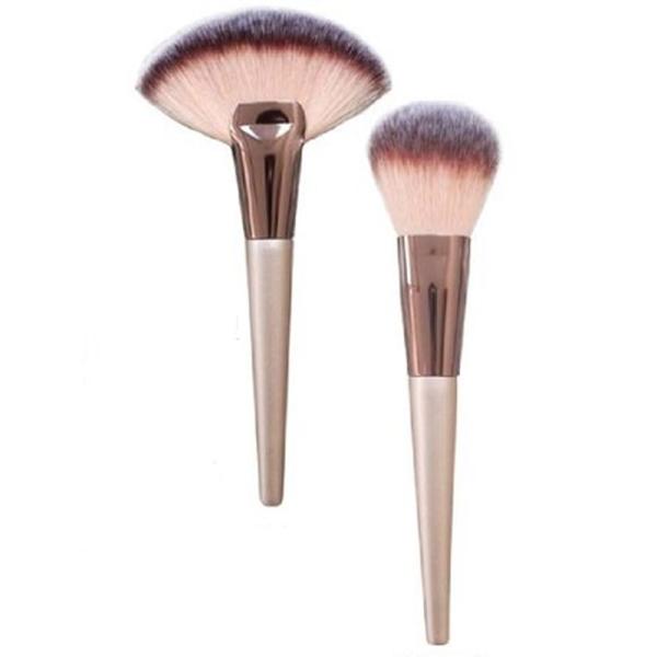 大阪ブラシ シャトリ フェイスブラシセット メイクブラシ ハイライト パウダー ファンデ チーク 扇...