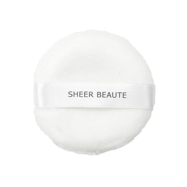 ピーチポウ シアーボーテ ルースフェイスパウダー用替パフ 化粧品 メイクアップ パフ メール便 対応...