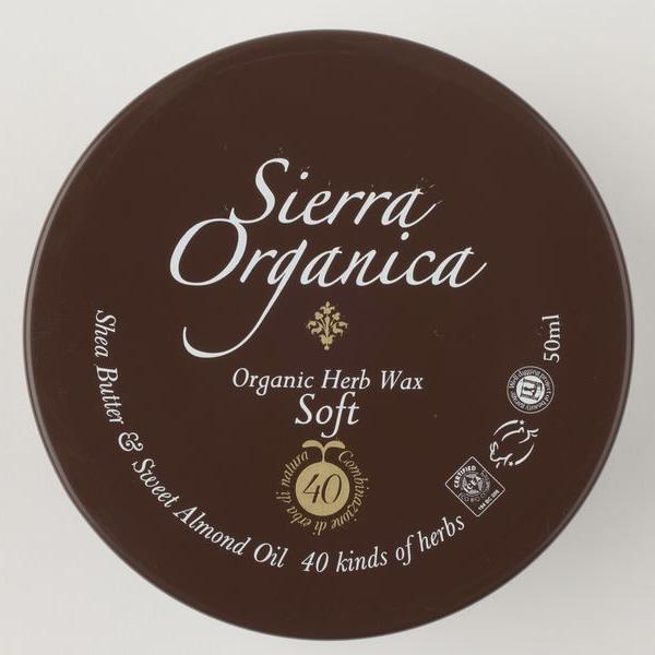 （販売終了）シエラオーガニカ S＆S オーガニックハーブワックス ソフト / 50mL （定形外 対...
