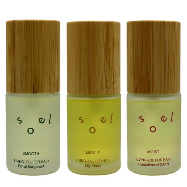 soel LIVING-OIL FOR HAIR フォーヘア 30ｍL（全3種） ソエル リビングオ...