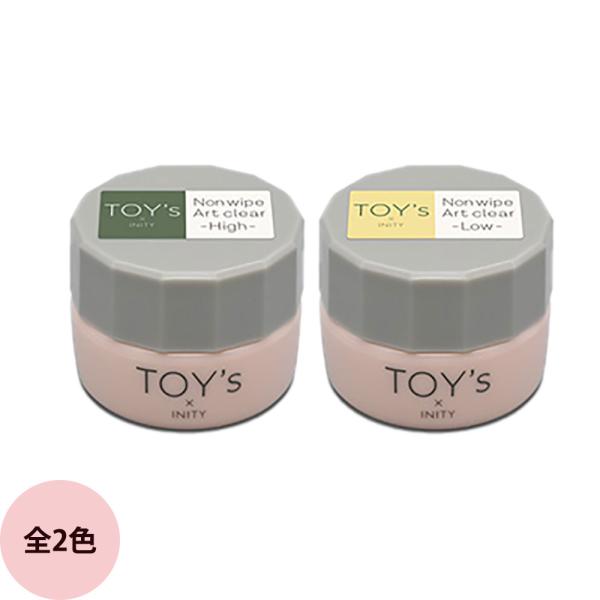 TOY's × INITY トイズバイアイニティ ノンワイプ アートクリア （全2色） / 7.5g...