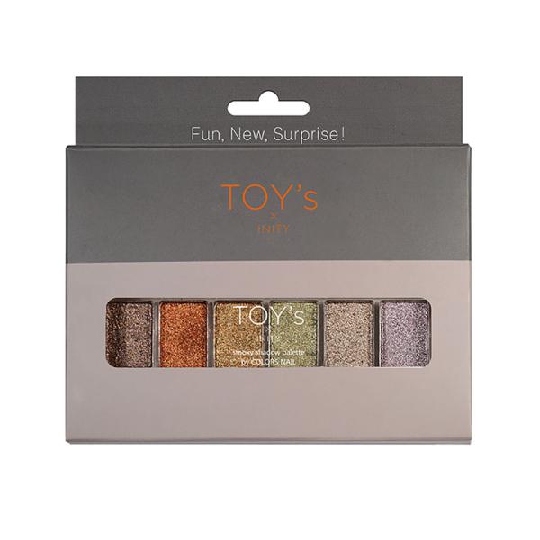 TOY's × INITY トイズバイアイニティ スモーキーシャドウパレット Smokey shad...
