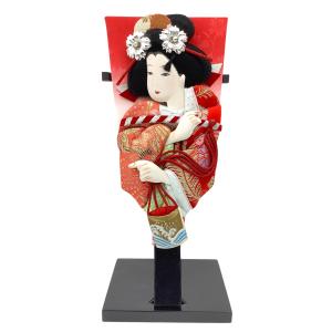 高田卸方屋 羽子板 汐汲 赤朱 朱 8号 24.5cm 242-959