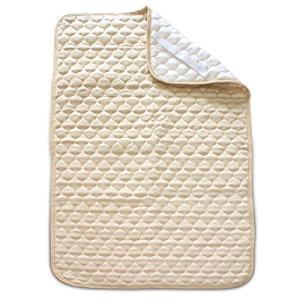 肌に やさしい 天然 カラー 敷パット ボーダー柄 ダブルサイズ