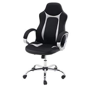 オフィスチェア デスクチェア 椅子 パソコンチェア ハイバック PU＆メッシュ素材 事務椅子 肘掛