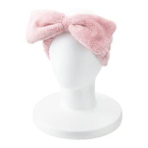 りぶはあと ヘアバンド きゅうそくタオル ピンク  速乾 抗菌 防臭 93303-21