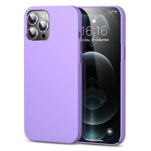 GOODVISH iPhone 12 用ケース iPhone 12 Pro 用ケース 薄型 PC  指紋防止 擦り傷防止